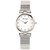 Unisex Swiss Classic Diamond (1/8 ct. t.w.) Stainless Steel Bracelet Watch 33mm