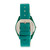 Unisex Dynamic Teal Leatherette Strap Watch 36mm