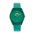 Unisex Dynamic Teal Leatherette Strap Watch 36mm