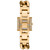 Women's Mk Chain Lock Quartz Three-Hand Gold-Tone Stainless Steel Watch 25mm