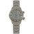 Women's Elise Swiss Tri-Time Stainless Steel Bracelet Watch 33mm