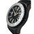 Pendragon Men's Watch Black Silicone Strap, Black Case, Black Dial, Silver Indexes, 53mm