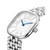 Women's Casena Collection Silver-Tone Stainless Steel Bracelet Watch 28mm