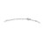 Sapphire (5/8 ct. t.w.) and Diamond (1/3 ct. t.w.) Bangle in 14K White Gold