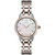 Women's Diamond (1/10 ct. t.w.) Two-Tone Stainless Steel Bracelet Watch 30mm