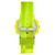 Women's Bright Lime Green Plastic Strap Digital Watch, 50mm