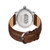 Men's Disney Star Wars R2-D2 Alloy Brown Leather Strap Watch 44mm
