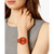 Unisex Swiss True Thinline Les Couleurs Le Corbusier Red High-Tech Ceramic Bracelet Watch 39mm