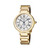 GV2 Women's Rome Gold-Tone Ion Plating Swiss Quartz Bracelet Watch 36 mm