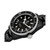 Men's Swiss Automatic Captain Cook Diver Black Ceramic Bracelet Watch 43mm