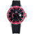 Men's Hurricane Black Silicone Strap Watch 46mm