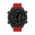 Men's Digital Red Silicone Strap Watch 52mm x 65mm