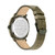 Men's Caine Green Leather Strap Watch 42mm