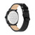 Men's Caine Black Leather Strap Watch 42mm