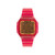 Unisex Gmt Digital One Gmt Pink Resin Strap Watch 47mm