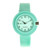Unisex Equinox Mint Leatherette Strap Watch 40mm
