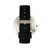 Quartz The 6100 White Dial, Canvas-Overlaid Black Polyurethane Strap Watch 43mm