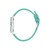 Unisex Three Hand Code One Small Green Silicone Strap Watch 35mm