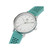 Unisex Three Hand Code One Small Green Silicone Strap Watch 35mm