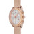 Women's Swiss Chronograph PR 100 Sport Chic T-Classic Rose Gold-Tone Stainless Steel Mesh Bracelet Watch 38mm