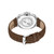 Men's Bailard Brown Genuine Leather Strap Watch, 44mm