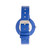Unisex Blade Blue Leatherette Strap Watch 37mm
