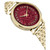 Women's Swiss V-Dollar Gold Ion Plated Bracelet Watch 37mm