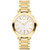 Women's Vizio Swiss Quartz Light Yellow Physical Vapor Deposition Bracelet Watch 32mm