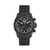 Men's Hurricane Black Stainless Steel Bracelet Watch 44mm