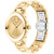 Women's Bold Verso Swiss Quartz Ionic Plated Gold-Tone Steel Watch 38mm