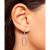 Double Link Wire Drop Earrings, Created for Macy's