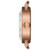 Women's Swiss Lovely Rose Gold PVD Stainless Steel Bracelet Watch 20mm