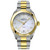 Women's Swiss Comtesse Diamond-Accent Two-Tone Stainless Steel Bracelet Watch 34mm