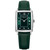 Women's Swiss Toccata Diamond (1/4 ct. t.w.) Green Leather Strap Watch 23mm