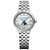 Women's Swiss Automatic Maestro Diamond Accent Stainless Steel Bracelet Watch 33mm