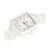 Women's Swiss True Square White High-Tech Ceramic Bracelet Watch 29mm