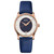 Women's Swiss Automatic Baroncelli Blue Fabric Strap Watch 33mm