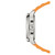 Men's Swiss Automatic Multifort Orange Rubber Strap Watch 41mm