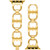 Gold-Tone Stainless Steel Gemini Link Bracelet For Apple Watch® 38mm/40mm