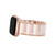 38/40/41mm Apple Watch Bracelet in Blush Ceramic With Crystals and Rose Gold Adaptors