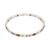 Multi-Gemstone Bangle Bracelet (20 ct. t.w.) in Sterling Silver