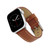 Honey Brown Leather Band Compatible with 38/40/41mm Apple Watch
