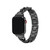 Nikki Black Stainless Steel Alloy Chain-Link Band for Apple Watch, 42mm-44mm