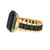 Women's Black Oceanworks Plastic and Brushed Gold-Tone Alloy Link Bracelet