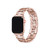 Tiara Rose Gold Plated Stainless Steel Alloy and Rhinestone Band for Apple Watch, 42mm-44mm