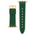 Women's Green Textured Silicone Strap