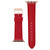 38/40/41mm Apple Watch Band in Red Apple Peel With Rose Gold Adapters