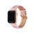 Morgan Pink Genuine Leather and Grommet Band for Apple Watch, 42mm-44mm