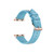 Skyler Teal Genuine Leather and Stud Band for Apple Watch, 38mm-40mm