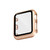 Rose Gold Tone/Gold Tone Full Protection Bumper with Integrated Glass Cover Compatible with 44mm Apple Watch
